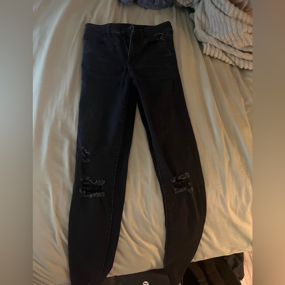 American Eagle “skinny jeans next level stretch”